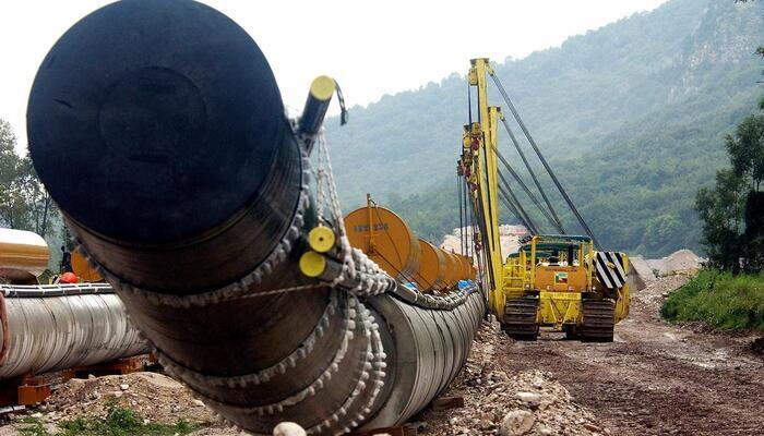 Construcción de un gasoducto