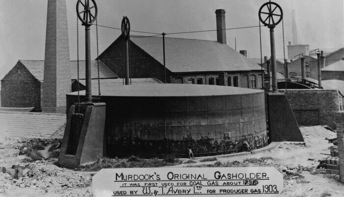 Pozo de gas natural de 1903
